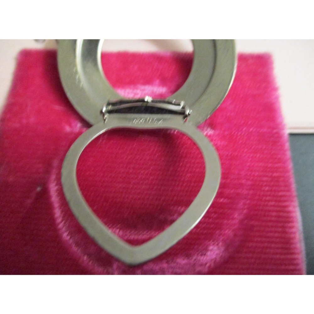 Vintage Mid-Century Lieba Scarfette Jewelery Clip Original Tag & Instructions - Picture 5 of 8